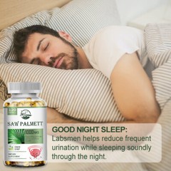 240Caps Saw Palmetto 1000mg – Premium Support Supplement