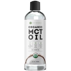 MCT Oil for Coffee. Pure Coconut MCT C8 and C10 Oil (8Oz, Organic, Unflavored)