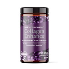 ResVitále Collagen Enhance – Beauty Supplement with 120 Count (Pack of 1)