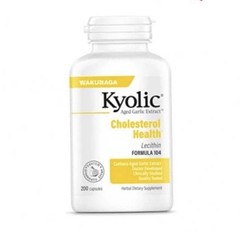 Kyolic Aged Garlic Extract Formula 104 Cholesterol Health, 200 Caps FREE SHIP