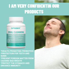 ORAL CLEANING HEALTH PROBIOTICS Promotes Oral And Upper Respiratory Health 60