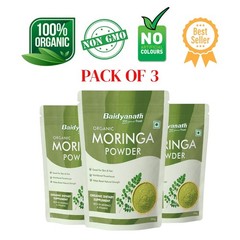 Baidya.nath Moringa Powder 200g Organic Superfood Pack of 3