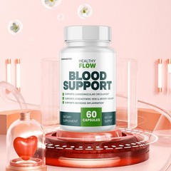 Healthy Flow Blood Support Supplement, 60 Capsules, Official Cardiovascular
