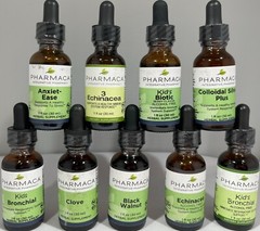 Pharmaca Liquid Droppers, 1 oz. -Herbal Dietary Vitamins Tinctures -CHOOSE ITEM!