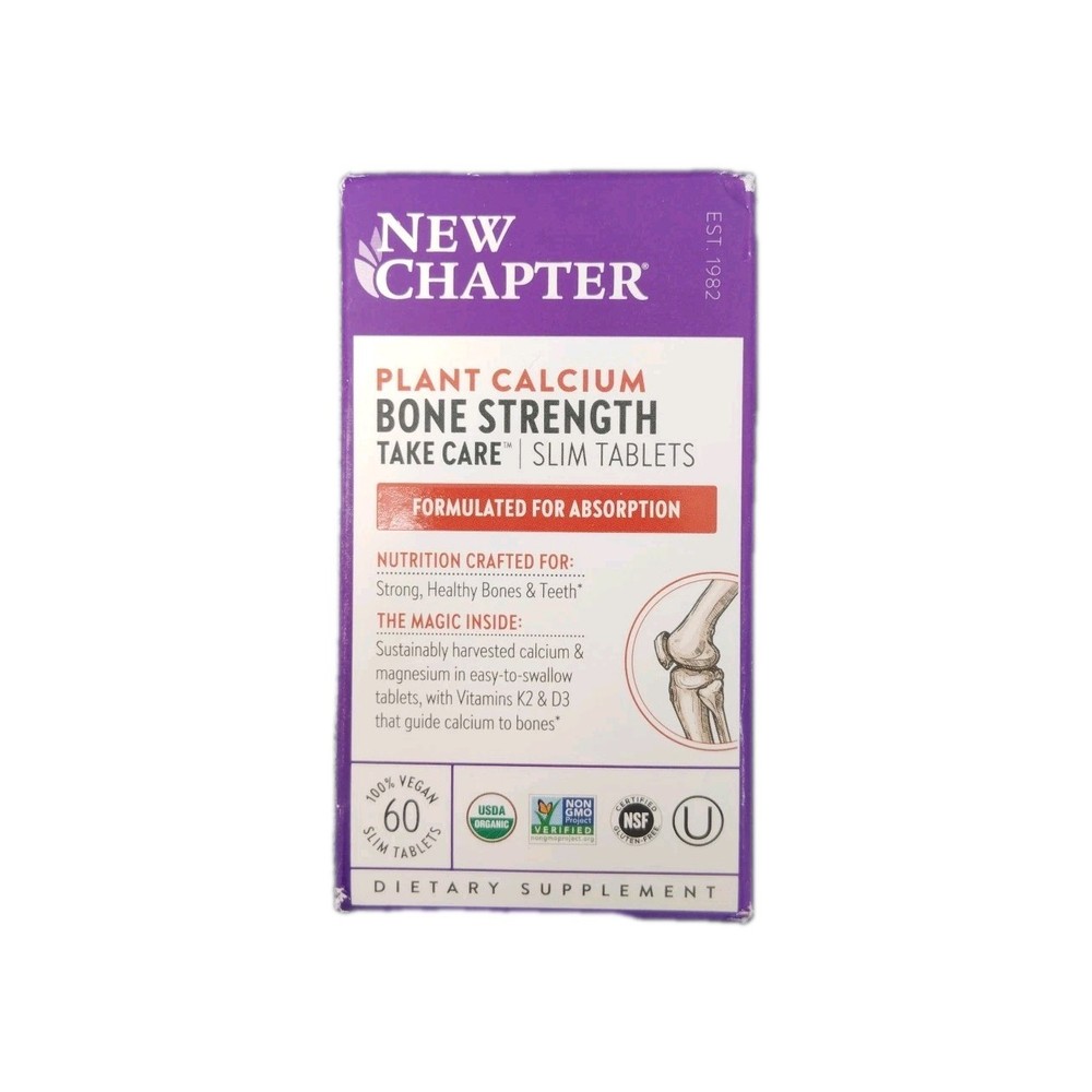 New Chapter Bone Strength Take Care 60 Tablets 3/2027+