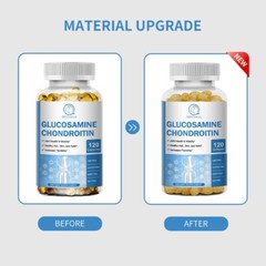 Glucosamine Chondroitin MSM With Vitamin D3 Bones Joint Support Pills 3000mg