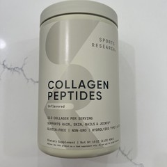 Sports Research 16oz Collagen Peptides – Unflavored