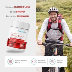 Natural Nitric Oxide Booster for Men & Women – Blood Flow & Circulation Support