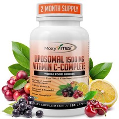 Liposomal Vitamin C with Zinc, Organic Elderberry