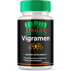 Vigramen Male Support Vitamin Maximum Strength Supplement for Men 60 Capsules