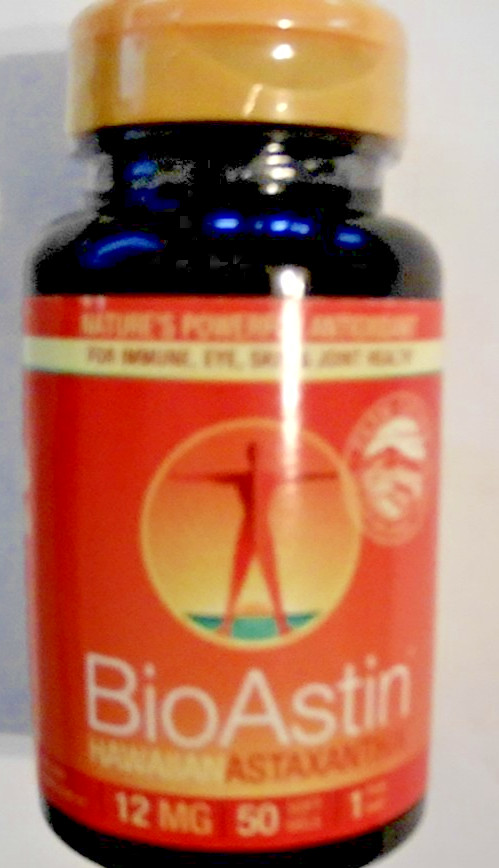 BioAstin Hawaiian Astaxanthin 12mg 50ct – Eye & Joint Support 1xDay Exp 12/26