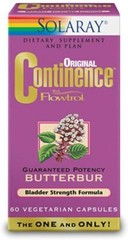 Solaray Continence with Flowtrol Butterbur 60 caps
