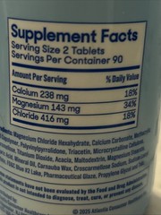SlowMag Muscle + Heart Magnesium Chloride – Muscle & Heart Support, 180 Caps