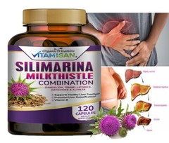 Liver Support, Cleanse, Detox & Repair Formula Herbs Including Milk Thistle 120