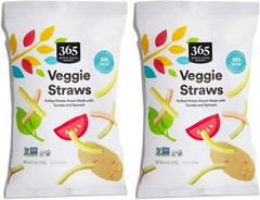 365 Whole Foods Market,Veggie Straws,Made with Tomato and