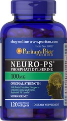 Puritan’s Pride Neuro-PS (Phosphatidylserine) 100 mg – 120 Softgels