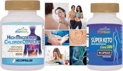 Keto Official Weight Loss Pills Supplement Fast Keto Diet Fat Burner + magnesium