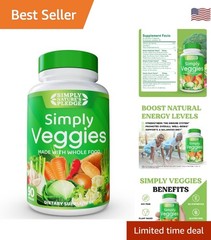Nutrient-Rich Capsules with 42 Superfoods, Supports Metabolism & Energy