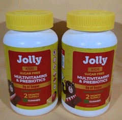 2PK Kids Multivitamin Gummies, Strawberry Lemon 60 Count EXP 10/27