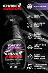 Ceramic Coating Spray One Bottle Replaces Your Wash, Wax and Sealant