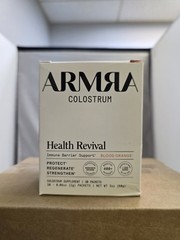 ARMRA Colostrum Blood Orange Immune Barrier Support 30 Pack EXP 08/2026