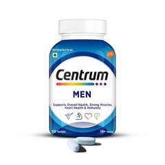 Centrum Men Multivitamin 50 Tablet for Men with Zinc, Magnesium, Vitamin B, C, D