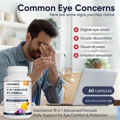 VisioVance 15 in 1 Advanced Eye Formula – Neurobella Eye Formula