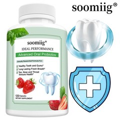 Oral Probiotic Supplement Restore Healthy Teeth And Gums Fight Bad Breath 120 Ct