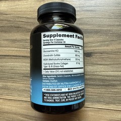Glucosamine Chondroitin MSM Collagen Joint SupportVitamins for Men & Women