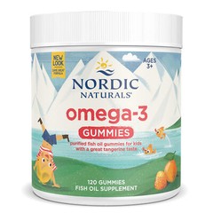 Nordic Naturals Omega 3 Gummies – Daily Omega-3s, DHA & EPA, 120 Ct