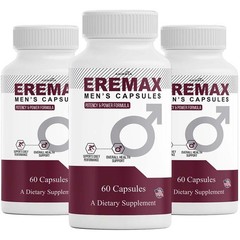 ( 3 Pack ) Eremax Capsules – Men’s Vitality & Performance Support Supplement