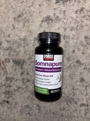 Force Factor Somnapure Drug-Free Sleep Aid for Adults 60 Count 2/31/29