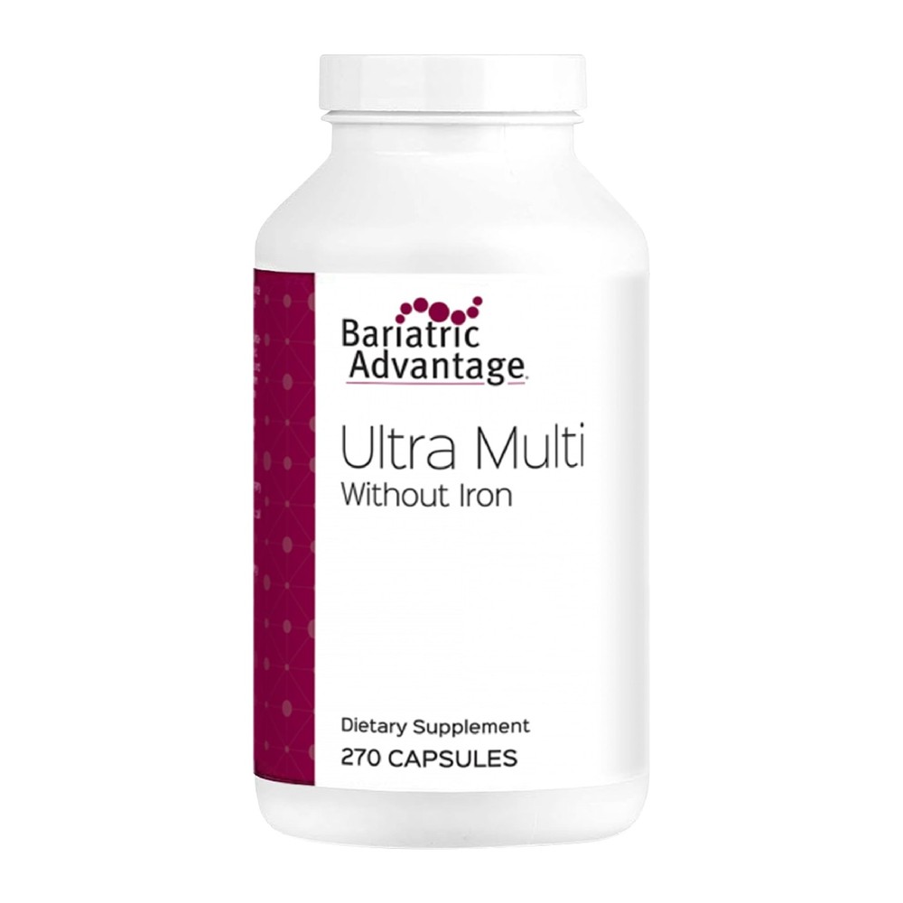 Bariatric Advantage Ultra Multi Without Iron – High Potency Multivitamin – for