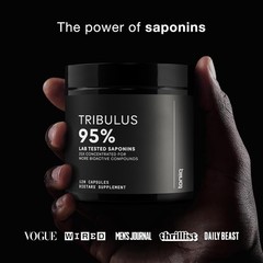 Tribulus Terrestris for Men – Ultra High Potency 25:1 Extract with 95% Saponins