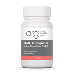 Allergy Research Group CoQH-CF® Ubiquinol Dietary Supplement – 60 Softgels