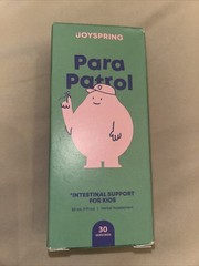 JOYSPRING Para Patrol Intestinal Support Kids 30 mL Drops Herbal New Sealed