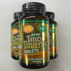 Youngevity Dr. Wallach Beyond Tangy Tangerine BTT 2.0 Tablets ( 3 Pack)