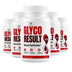 (4 Pack) Glyco Result Advanced Blood Health Support Formula GlycoResult 60 Caps