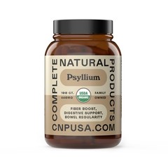 Organic Psyllium Husk Capsules 660mg Fiber Caps Supplement, Psyllium Capsule…