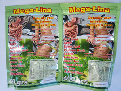 2 pack Megalina Detoxify your Intestines, Kidneys & Liver Flax Seed 14 oz 12/28
