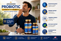 Probiotic 100 Billion CFU 200 Capsules Gut & Immune Support Digestive Health Sup