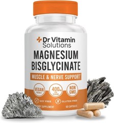 DR VITAMIN SOLUTIONS Magnesium Bisglycinate 400mg – Albion® Chelated. 08/2027 *