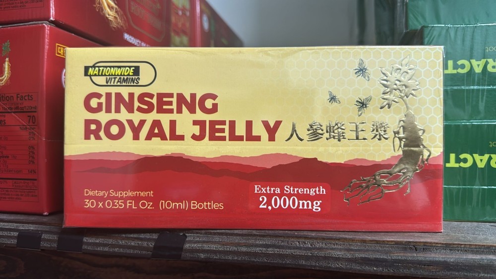 Ginseng Royal Jelly Extract Extra Strength Energy 2000mg – 0.35 fl oz – 30 Pk