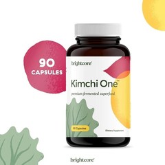 Nutrition with Kimchi Powder Probiotic Softgels Brightcore Digestive Enzymes