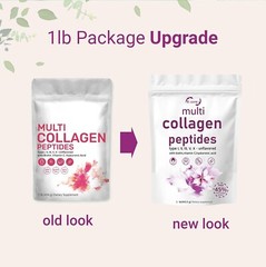 Multi Collagen Peptides Powder-Hydrolyzed Protein Peptides (Type l,l,ll,v,X) US