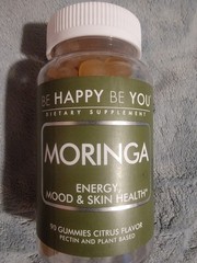 Moringa Leaf Extract Gummies 300mg Energy, Mood & Skin Support Supplement