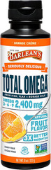 Barlean’S Total Omega 3 6 9 Orange Crème Liquid Fish Oil Supplement with Borage