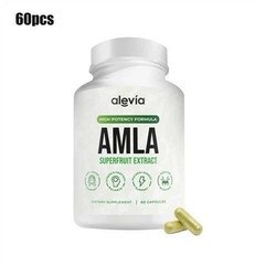 4x Alevia Organic Amla Capsules 1000mg Indian Gooseberry Antioxidant Supplement