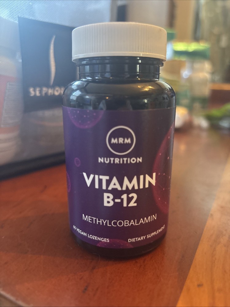 MRM Nutrition Vitamin B-12 Methylcobalamin 60 Lozenges