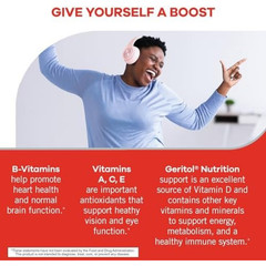 Geritol, Multivitamin Supplement, Contains B-Vitamins, Antioxidants,…